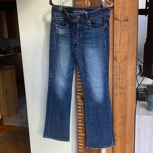 American Eagle kick boot jeans,